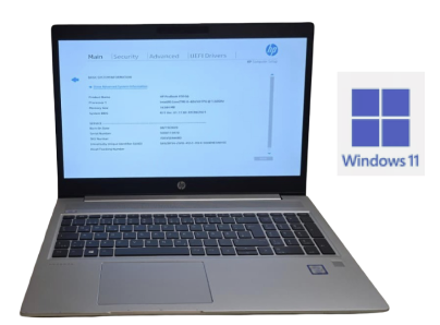 HP ProBook 450 G6 | i5-8265U | 15.6" 8 GB | 256 GB SSD | FHD | Win 11 Pro | DE